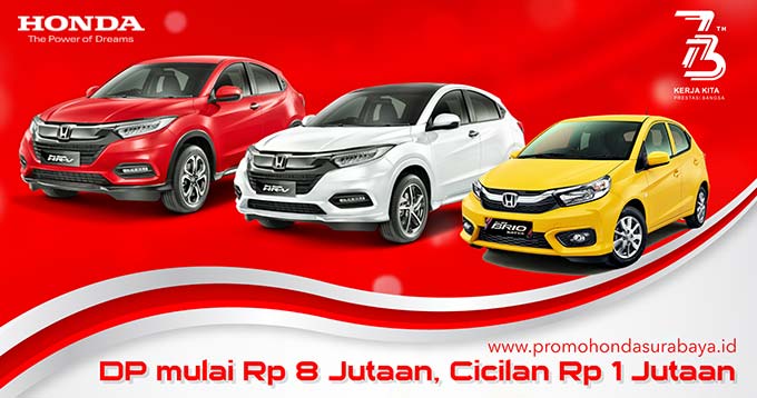 Spesial Promo Kemerdekaan Honda Mobil Surabaya
