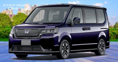 Warna Twilight Mist Black Pearl New Honda STEP WGN Surabaya