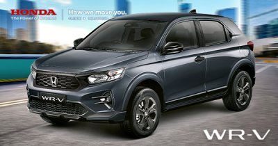 Warna Meteoroid Gray Metallic New Honda WRV tipe E Surabaya