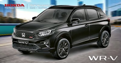Warna Crystal Black Pearl New Honda WRV Surabaya
