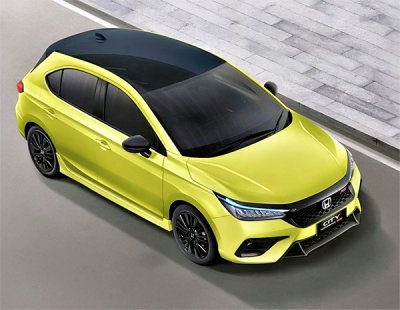 Tampak Atas Honda City Hatchback RS Surabaya