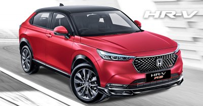 Warna Ignite Red Metallic Two Tone New Honda HR-V Surabaya